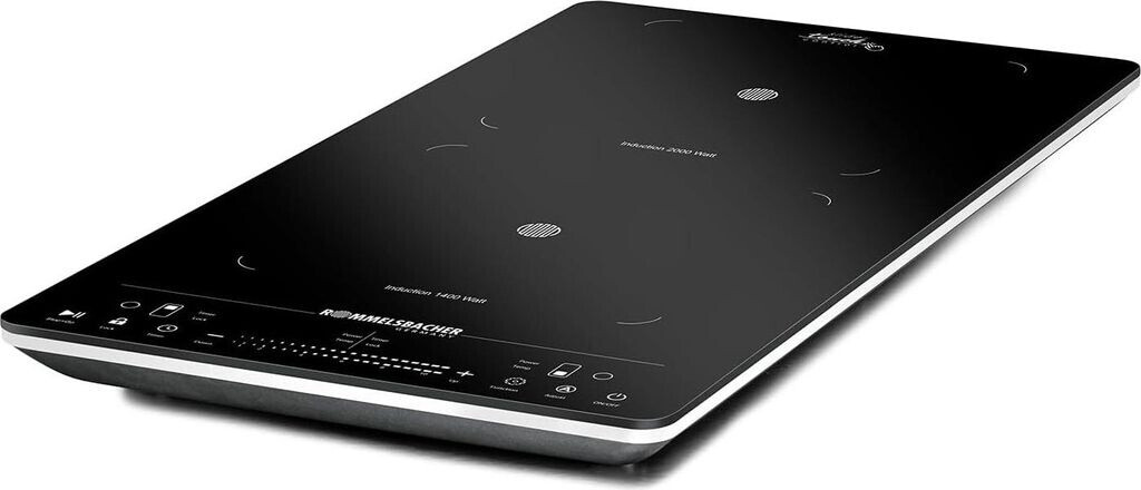 اجاق برقی دو شعله روملزباخر آلمان Rommelsbacher CT 3430/IN - صفحه شیشه‌ ای مقاوم و لمسی